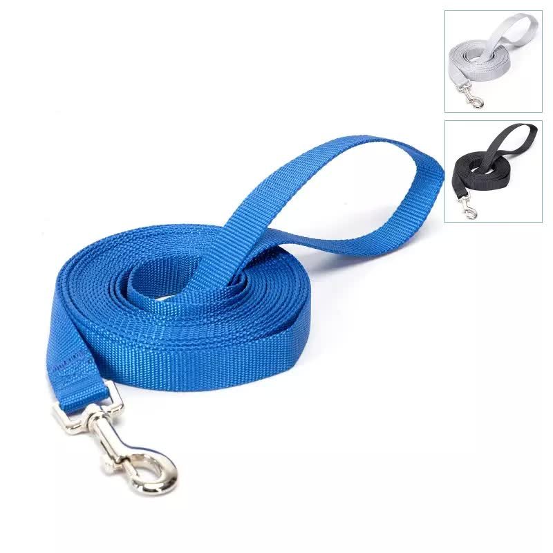Smycz Dla Psa Długość 3Mb Mocna Pleciona Taśma Z Karabińczykiem