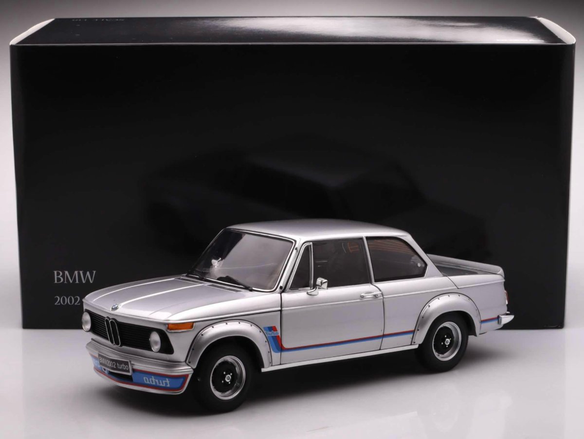 Bmw 2002 Turbo, Silver Kyosho 1:18