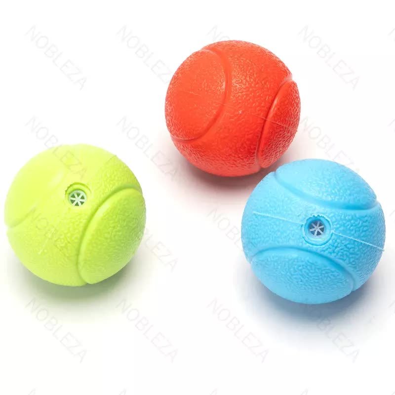 Piłka Tenisowa 7.5Cm Dla Psa Zabawka Gryzak Dla Psa Z Dźwiękiem