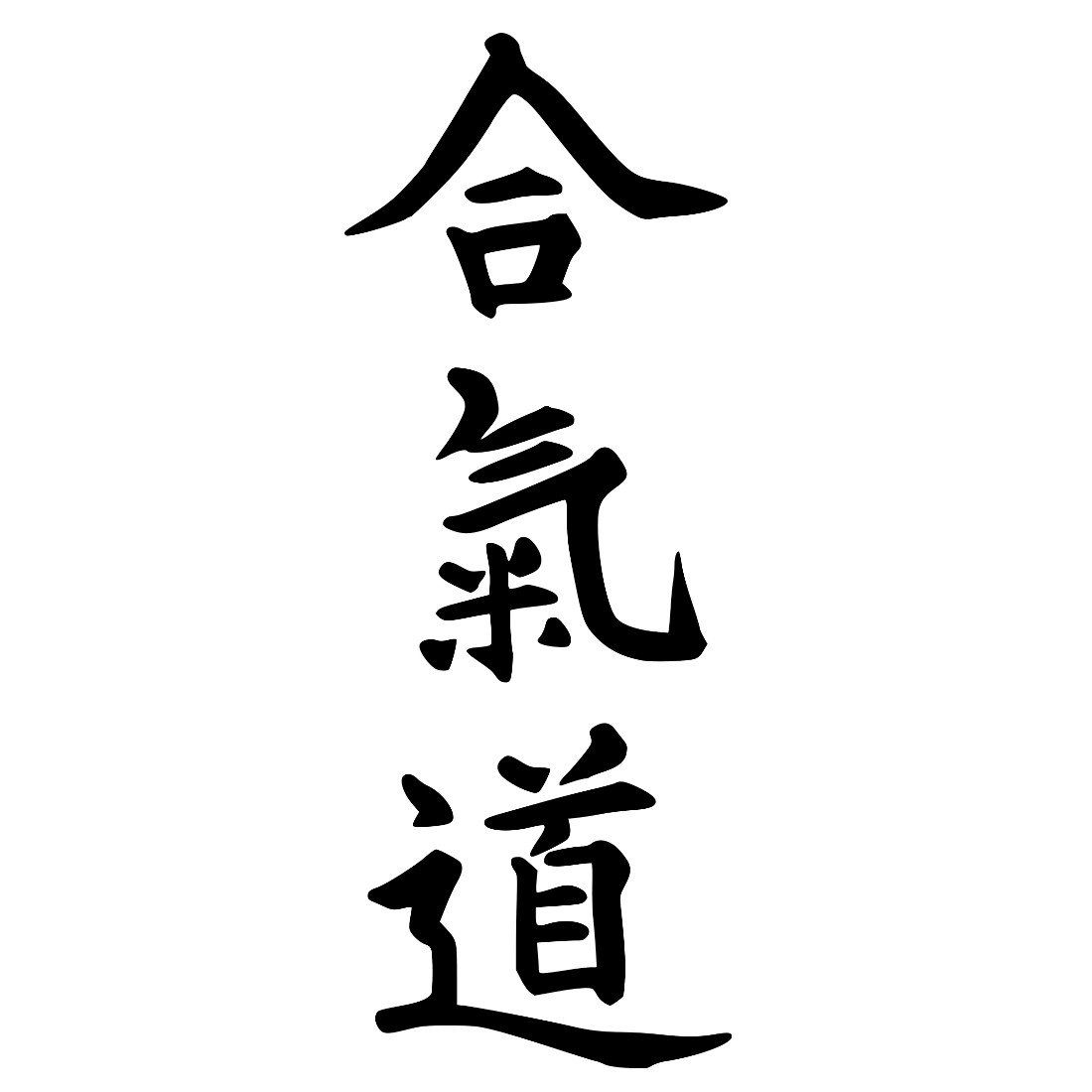 Naprasowanka Aplikacja Termo Aikido 13X5 Czarna Zamszowa Na Kimono T-Shirt