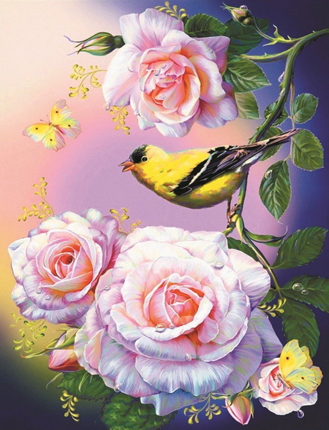 Mozaika diamentowa Ptak