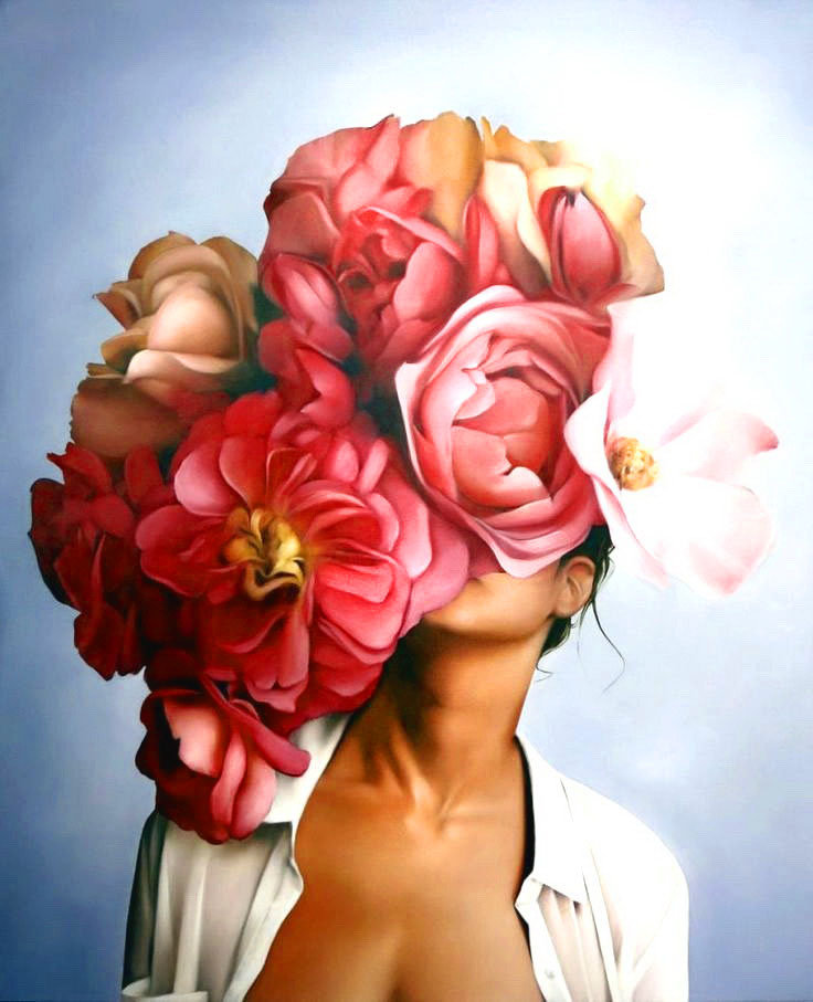 Mozaika diamentowa Kwiaty