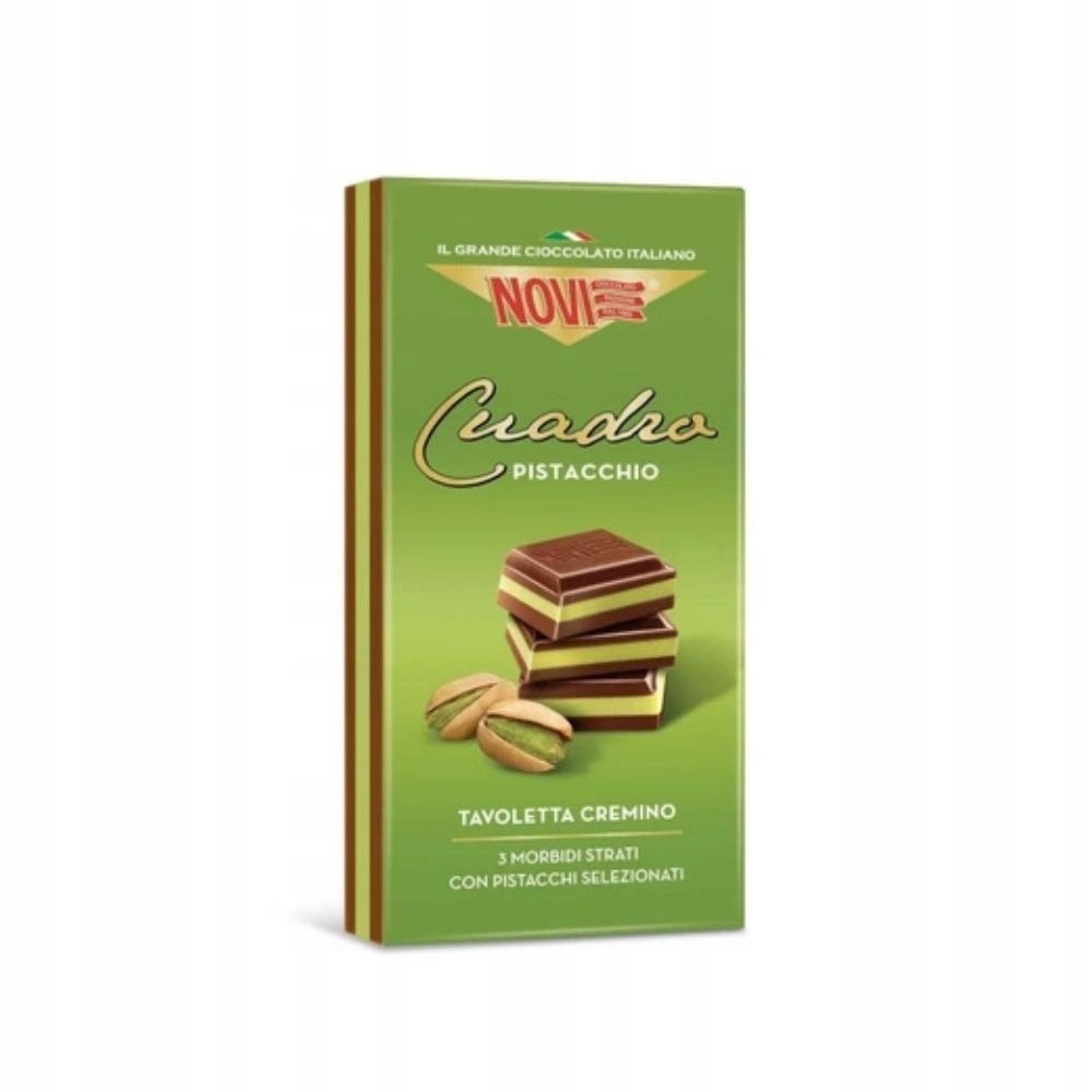 Novi Cuadro Pistacchio czekolada z pistacją 110g