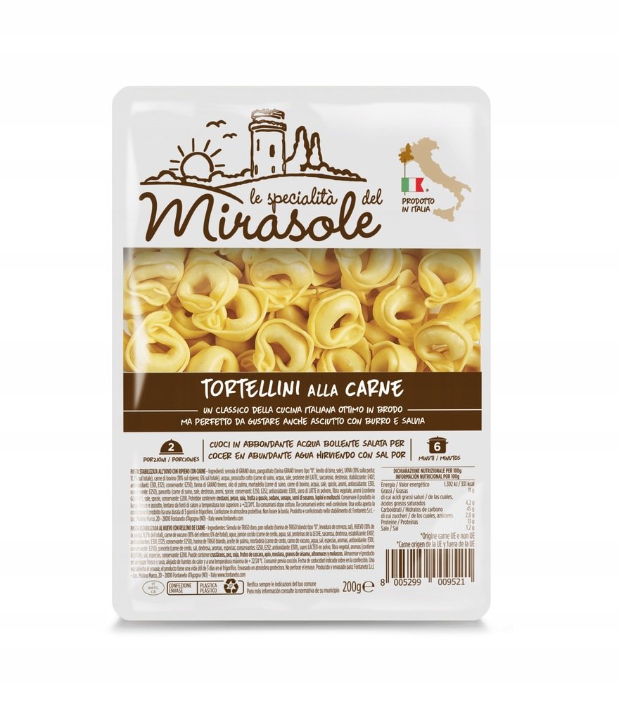 Tortellini Mirasole 200 g