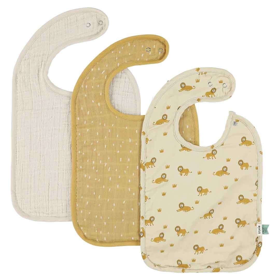 Zestaw Śliniaków 3-Pack - Lively Lion Trixie Baby
