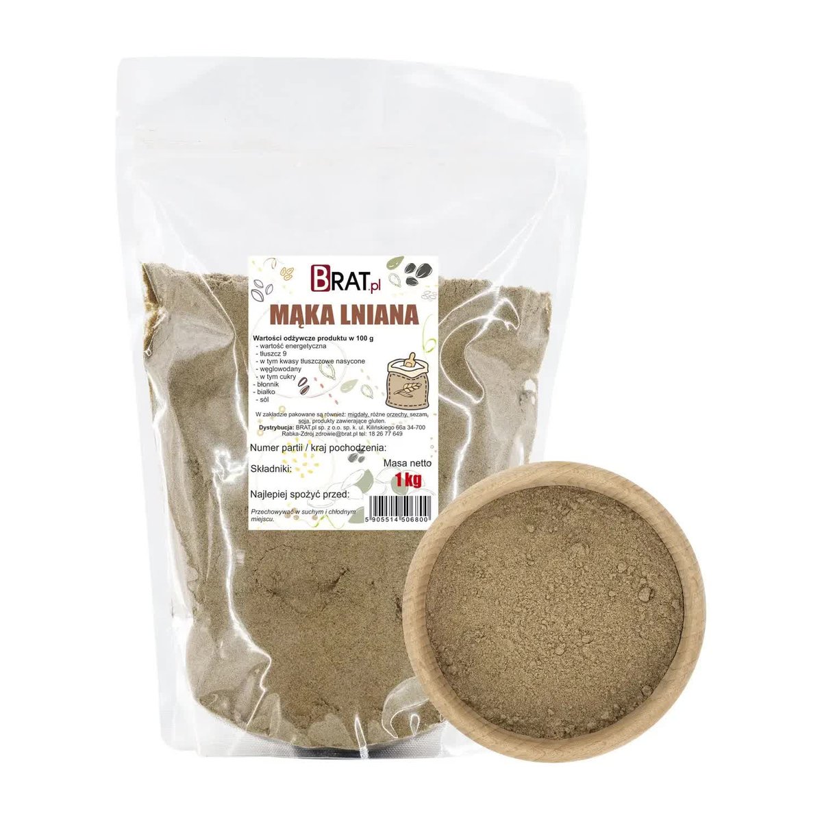 Mąka lniana 1kg