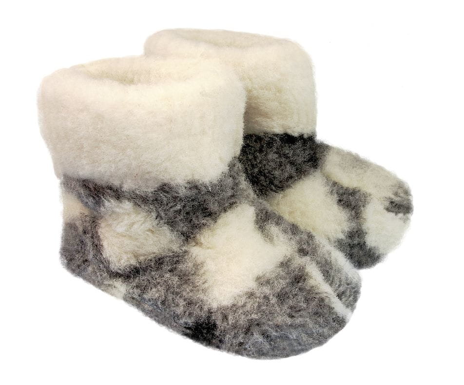 Kapcie Miękkie Ciepłe Wełna 228 [Rozmiary Unisex: 37]