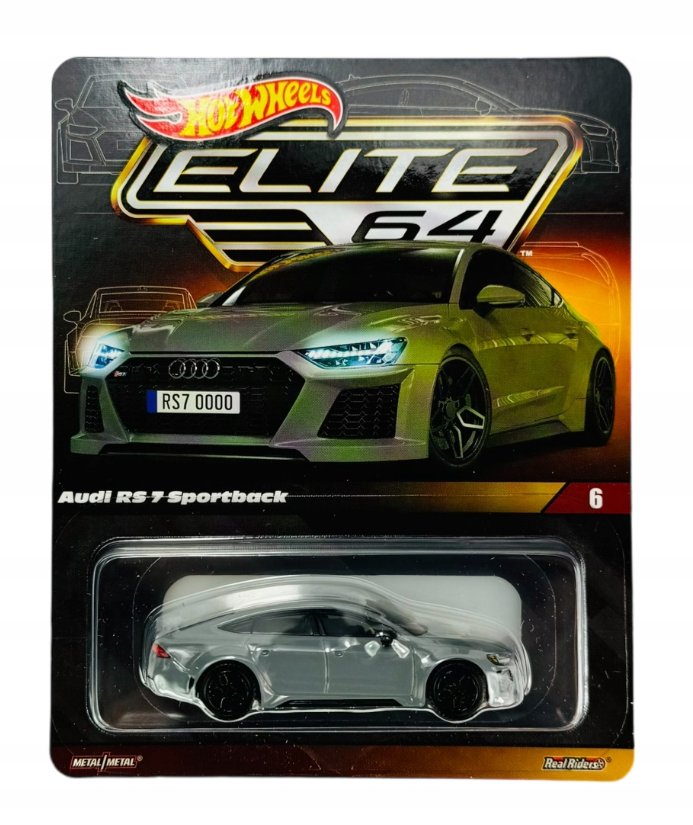Audi Rs 7 Sportback - Elite64 Hot Wheels 1:64