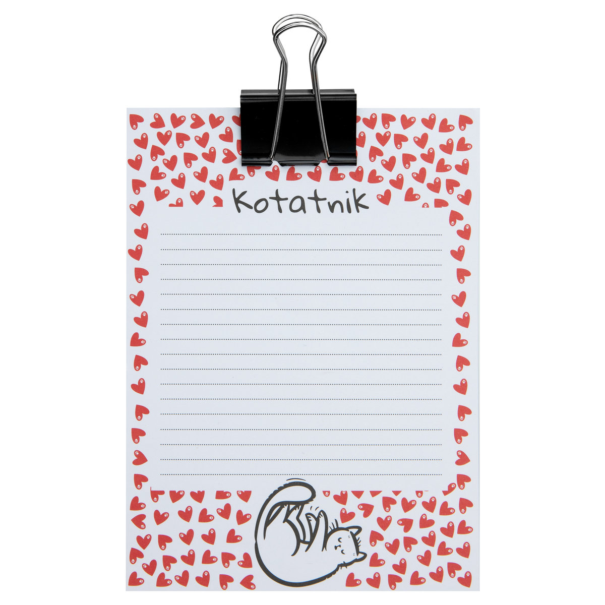 Notes Z Klipem, Kotterlove, 60 Kartek
