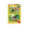 Puzzle Dla Dzieci Krecik I Myszka W Ogrodzie, 2 X 48 El.