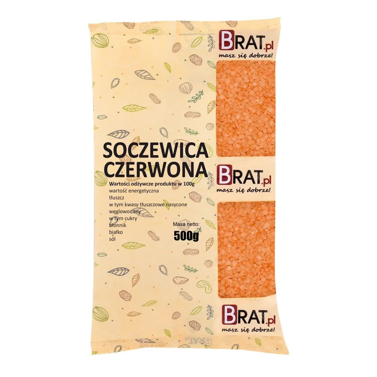 Soczewica Czerwona 500G