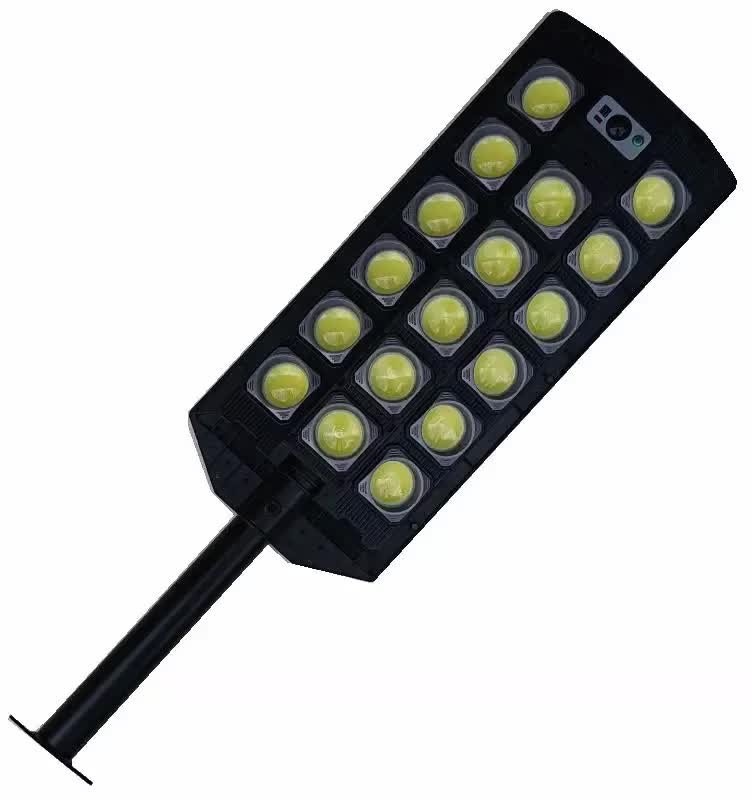 Latarnia Lampa Solarna 527 Cob 850W Czujnik Ruchu, Pilot I Mocowanie