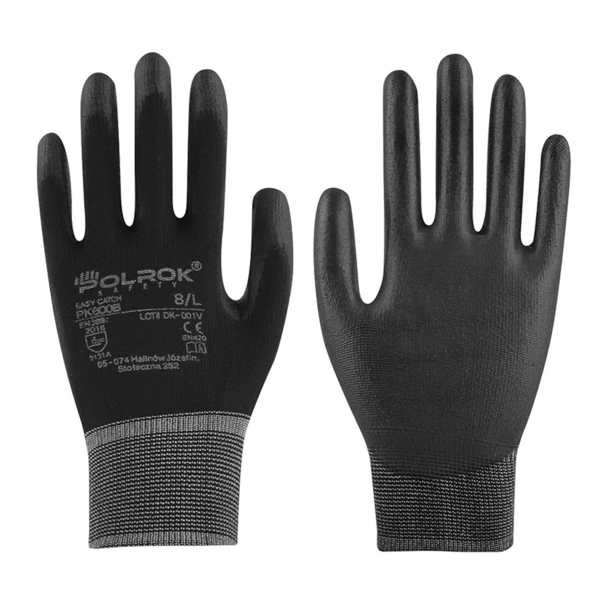 Rękawice Pk 600B Czarne 10/Xxl