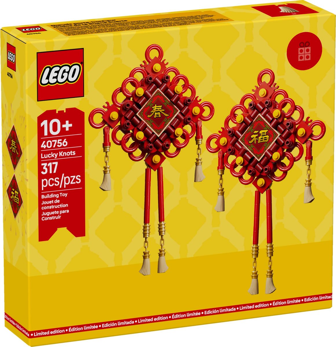 Lego Icons 40756 Chińskie Węzły Szczęścia