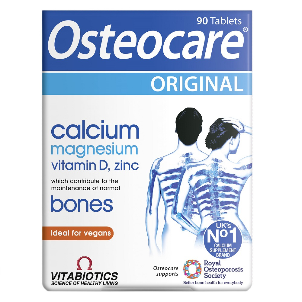 Suplement diety Vitabiotics Osteocare Original na zdrowe kości 90 tabletek (5021265249305)