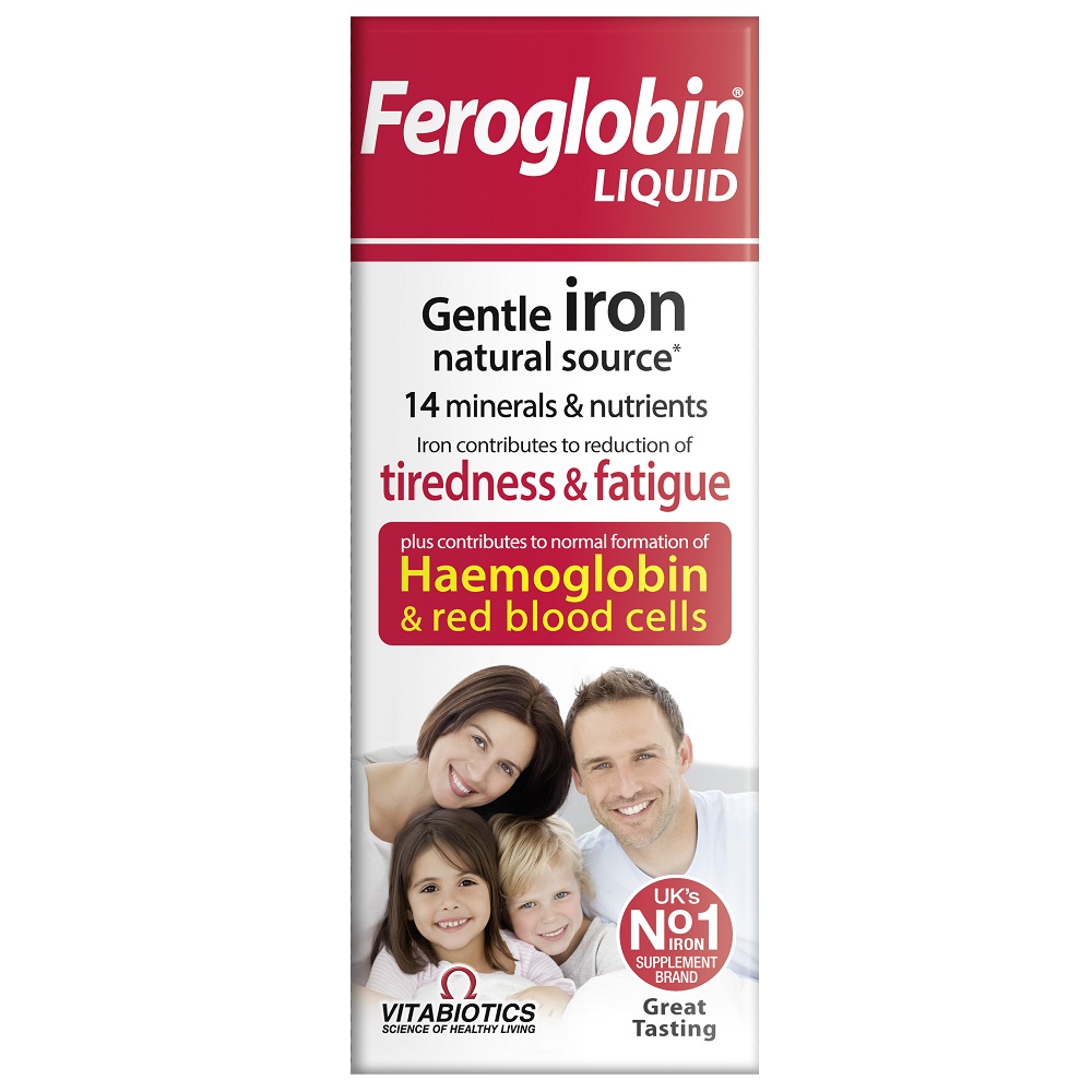 Vitabiotics Feroglobin Capsules feroglobina suplement diety 30 kapsułek