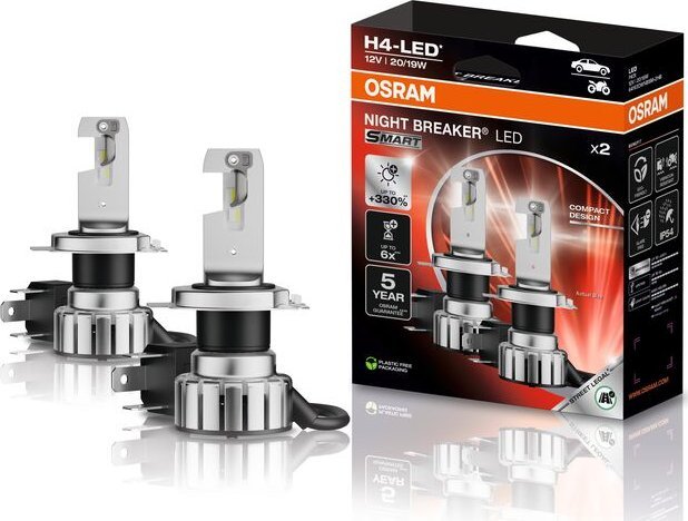 Osram Osram Night Breaker LED Smart - H4 Car Bulbs