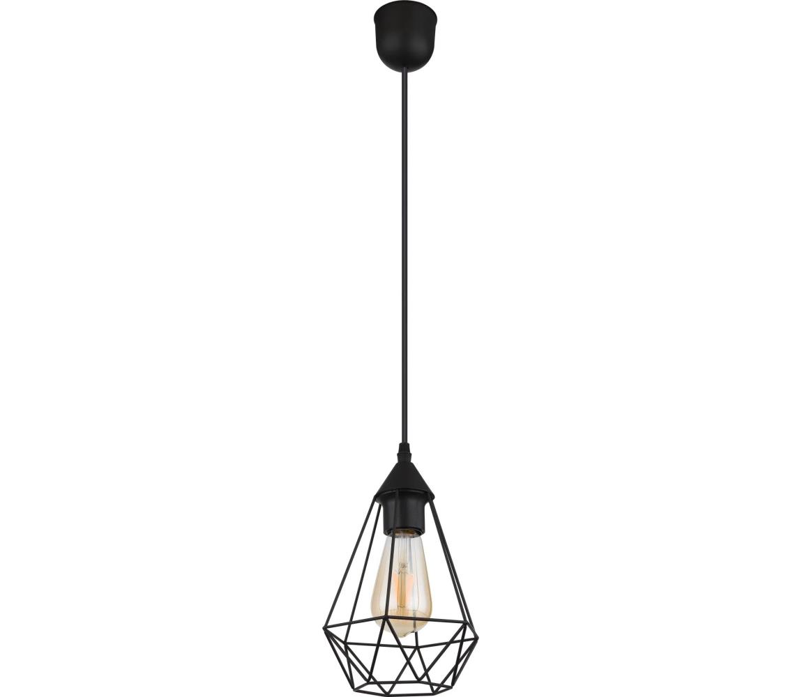 Globo 15745H - Żyrandol na lince ZACHARY 1xE27/60W/230V śr. 17 cm