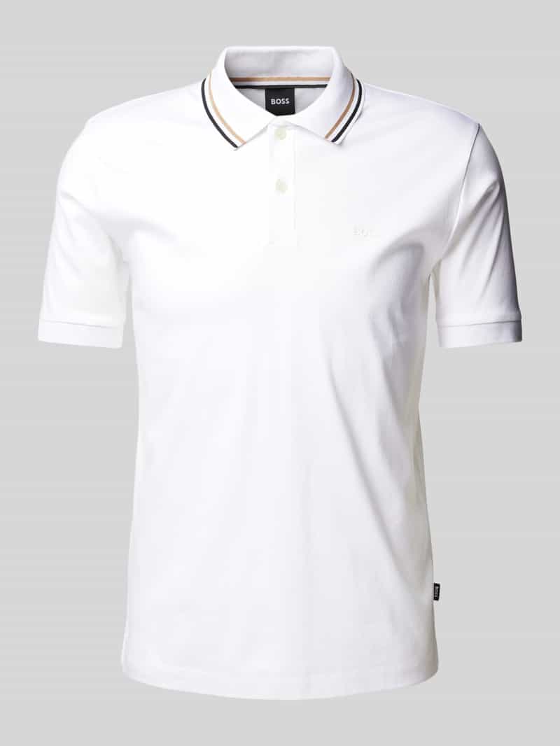 Koszulka polo z nadrukiem z logo model ‘Penrose’