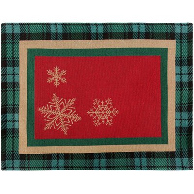 Serwetka EUROFIRANY Cho 35 x 45 cm Czerwony