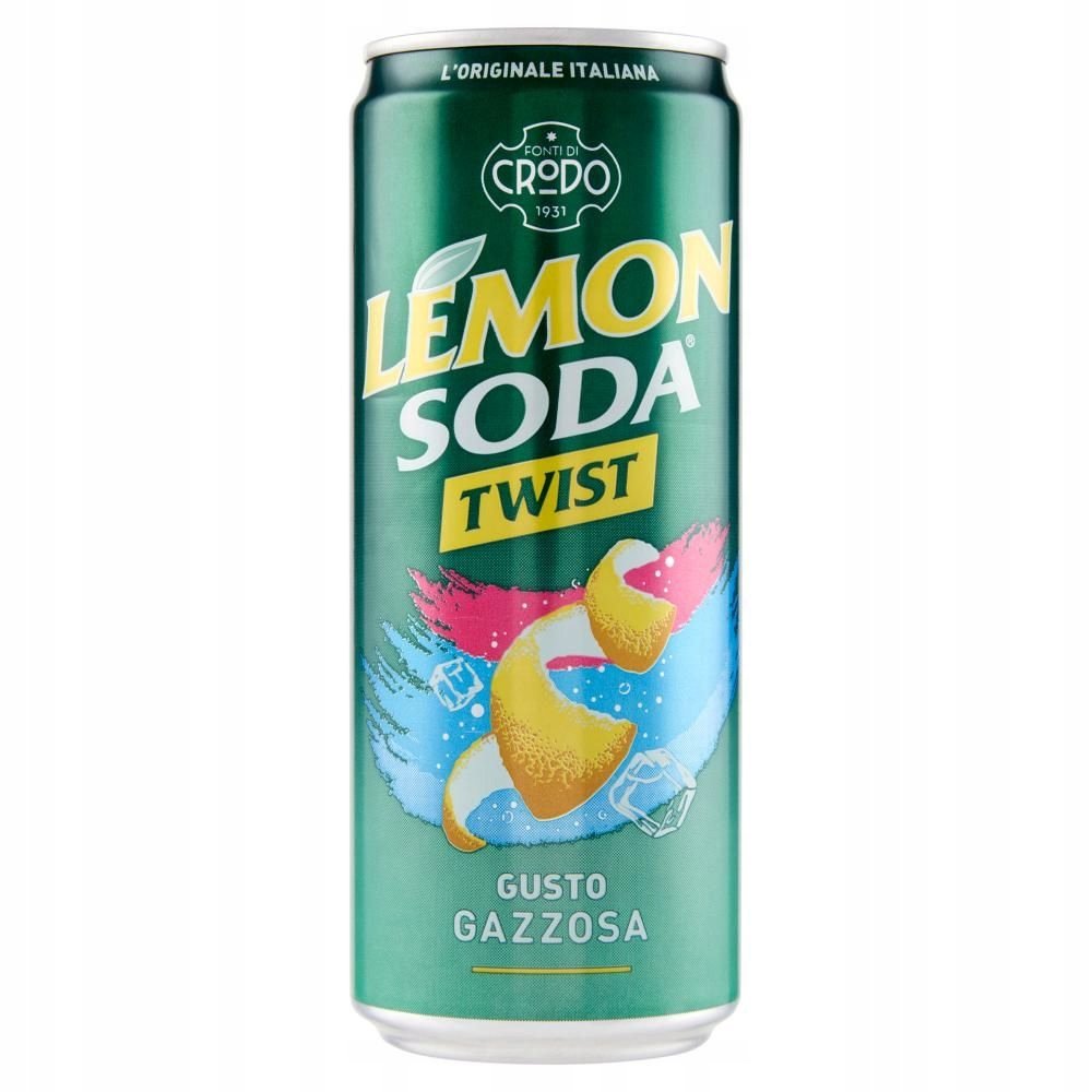 GRODO Napój gazowany Lemon Soda Twist 330 ml