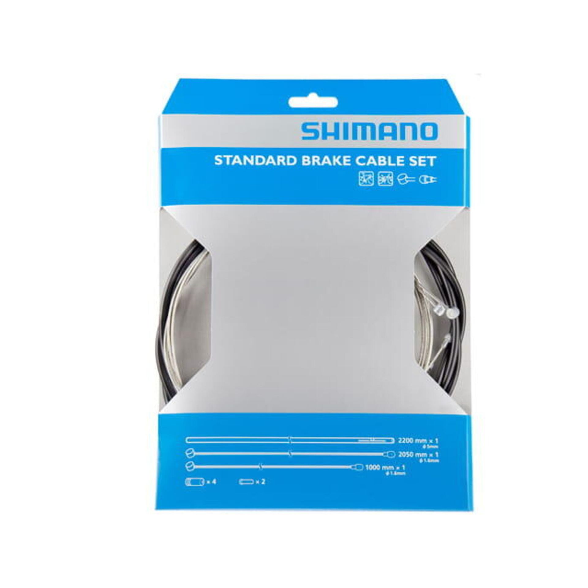 SHIMANO zestaw linek i pancerzy do hamulca MTB/szosa ## Y80098022