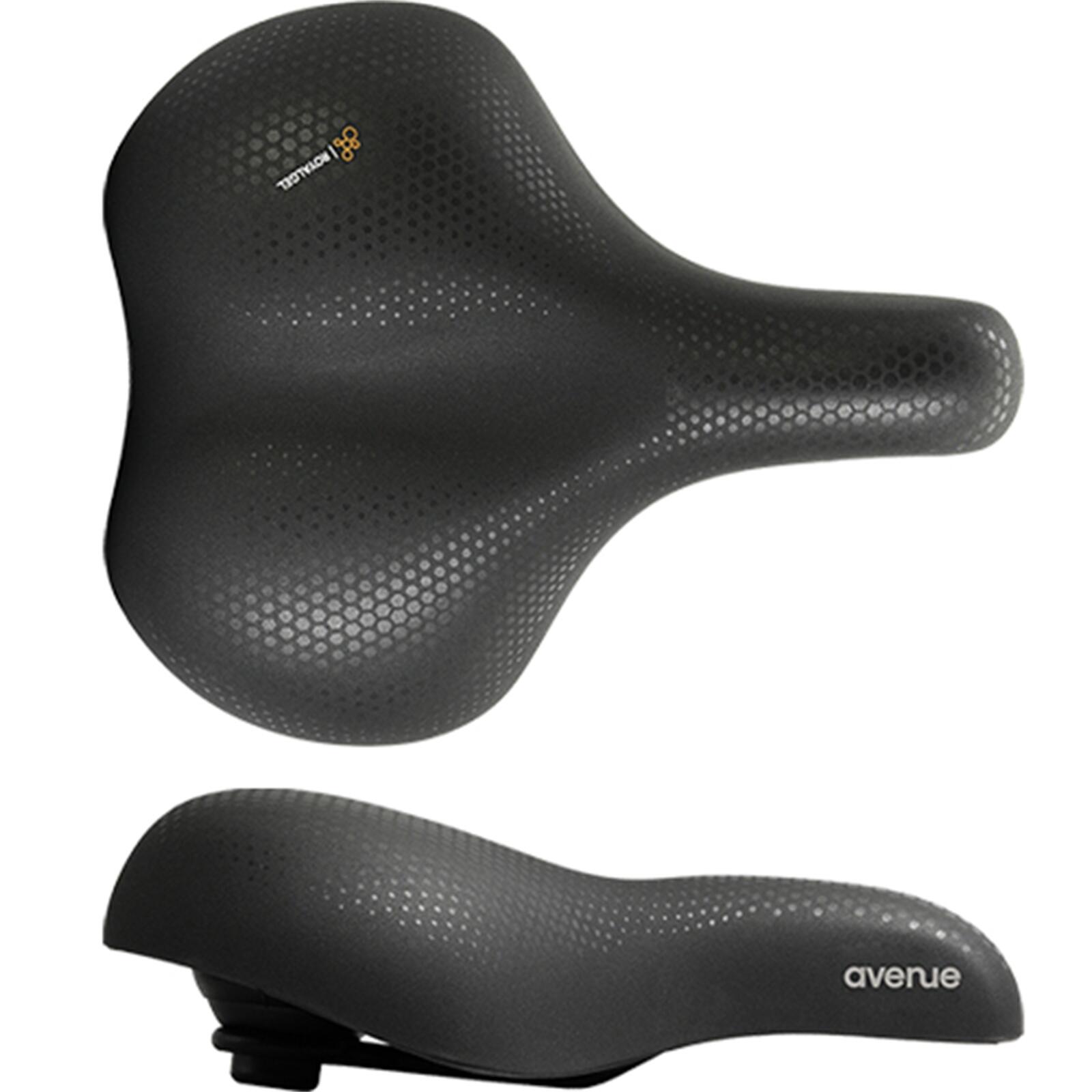 Siodło SELLEROYAL CLASSIC RELAXED 90st. AVENUE żelowe + elastomery unisex 730g (NEW 2023)