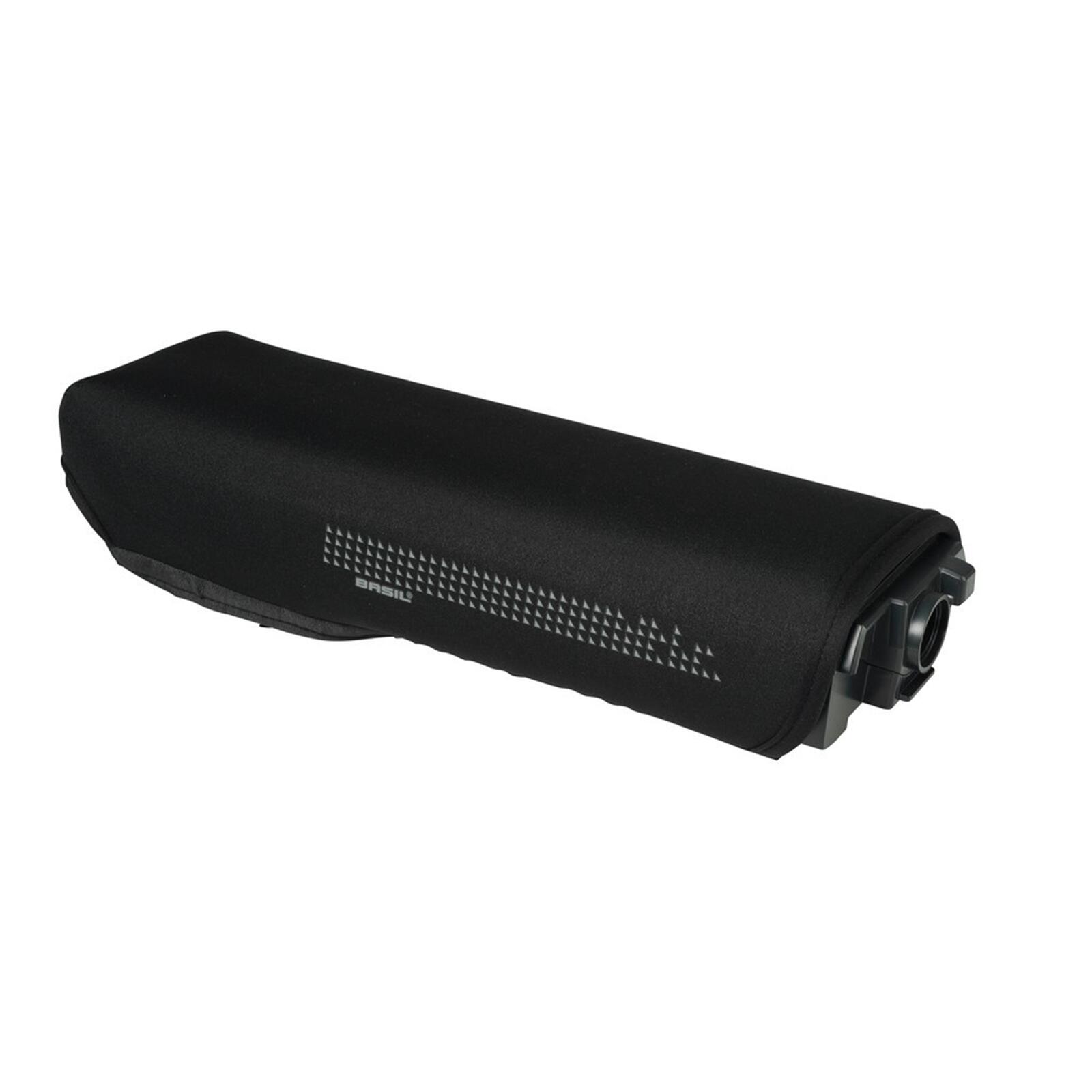 Basil Akumulator rowerowy  battery Cover  pokrowiec do akumulator  akumulator i ramki  Black Lime, czarny BAS50472