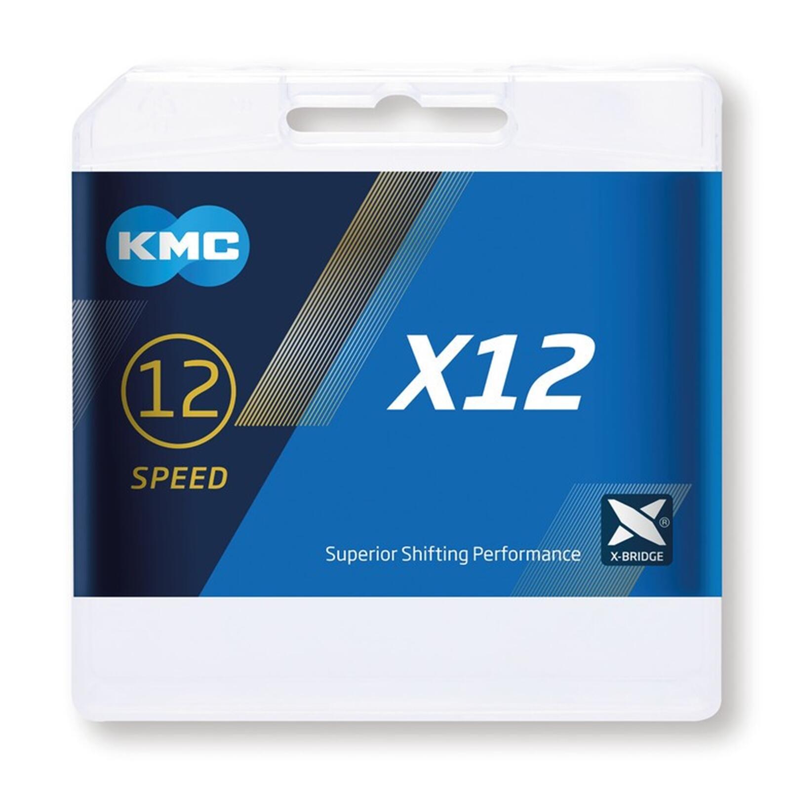 KMC Ti-N X12 12-krotny łańcuszek 1/2