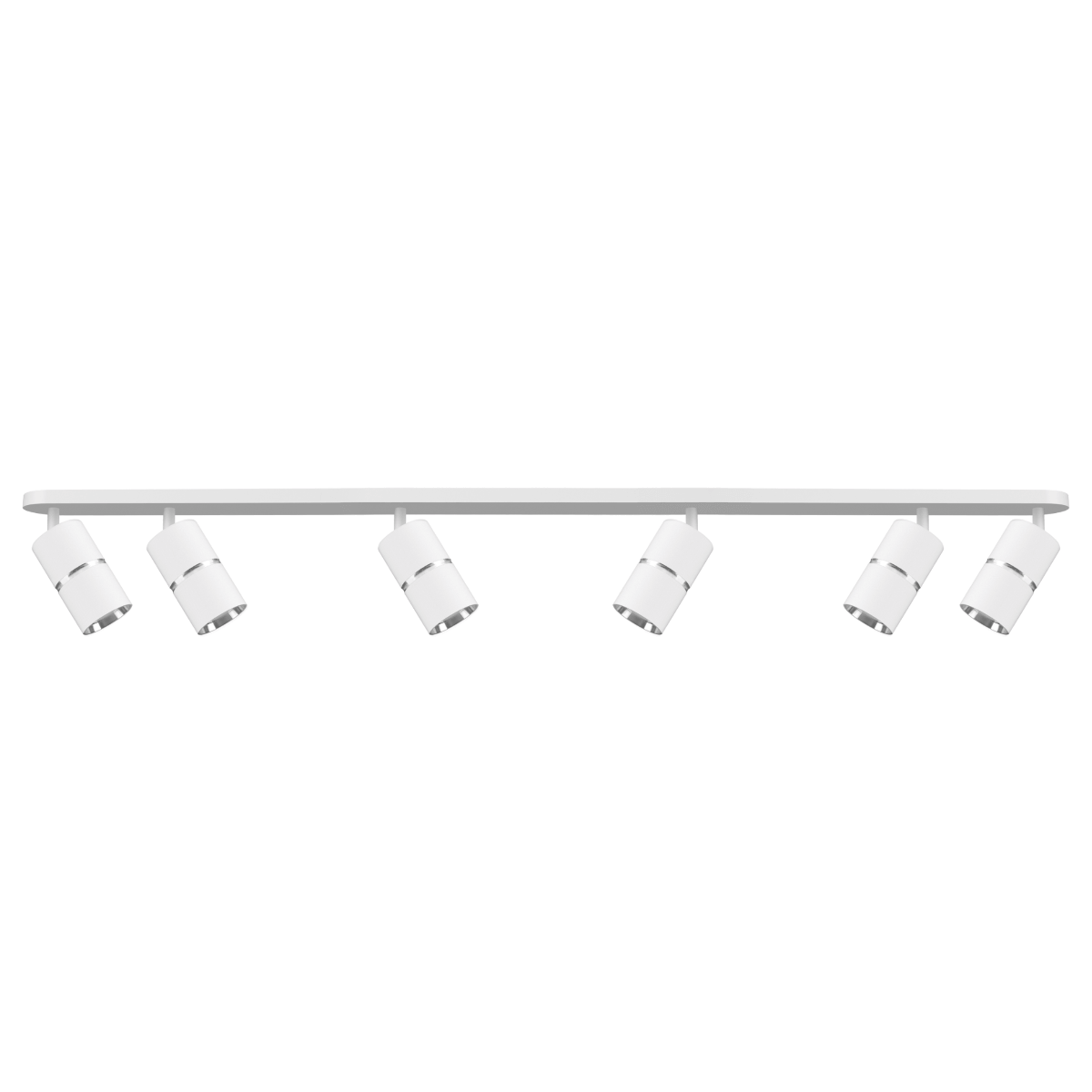 Lampa wielopunktowa tubki BAMBOO 324689 sufitowa biały srebrny