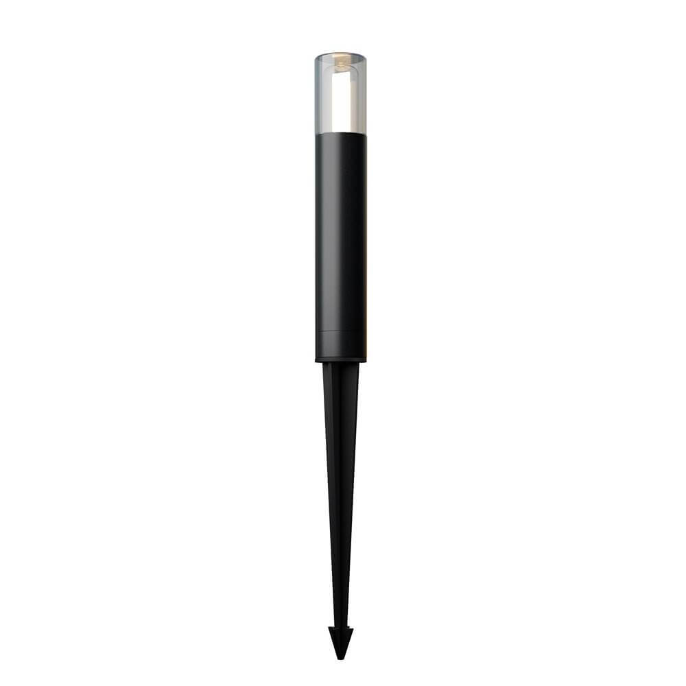 Podłużna lampa zewnętrzna słupek Glide O437FL-01GF1 wtykowy grafitowy