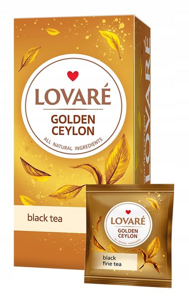 LOVARE HERBATA GOLDEN CEYLON 24 saszetki