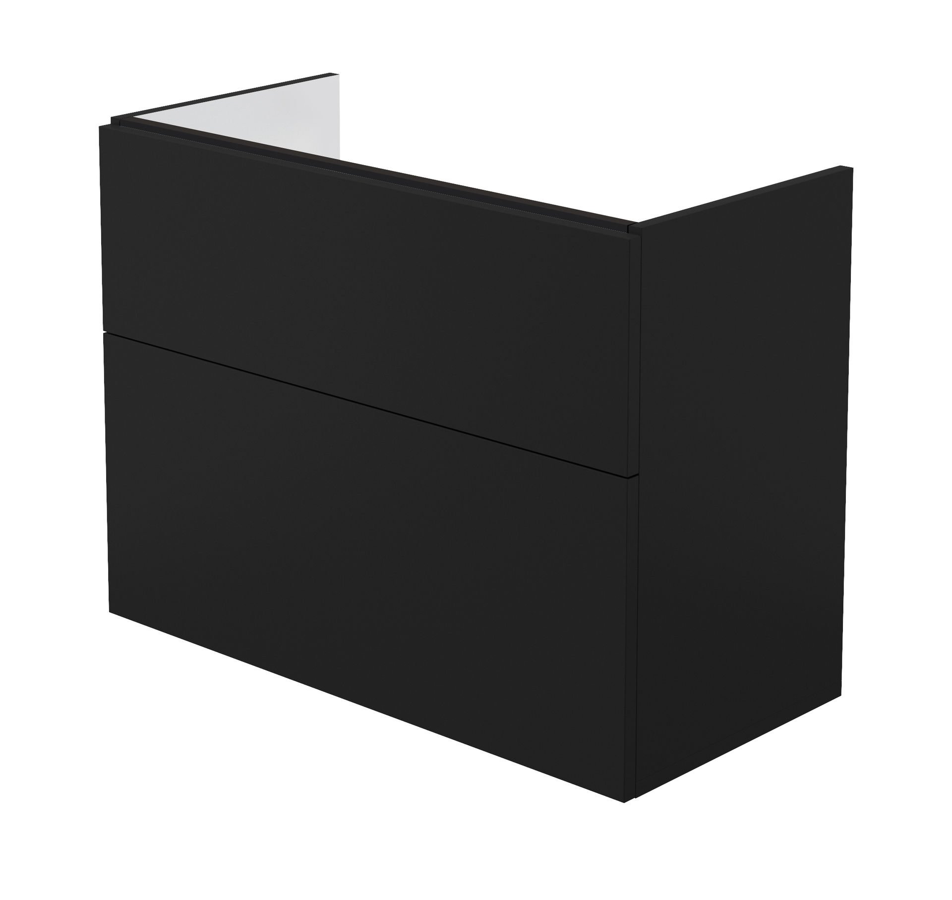 Szafka łazienkowa pod umywalkę Deante Prizma 80 cm czarny mat STU_NU81