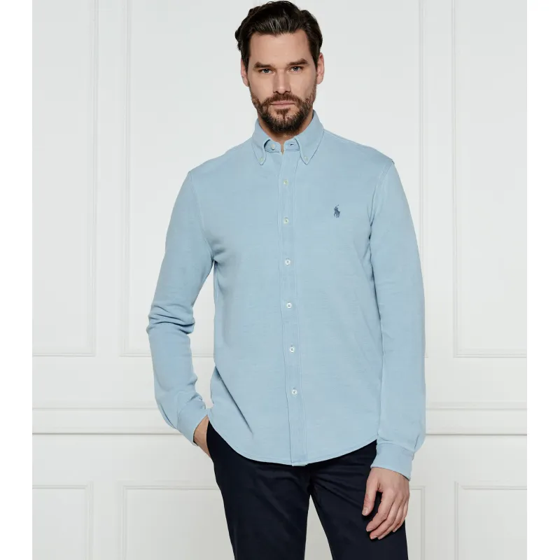 POLO RALPH LAUREN Koszula Koszula Regular Fit weathered mesh