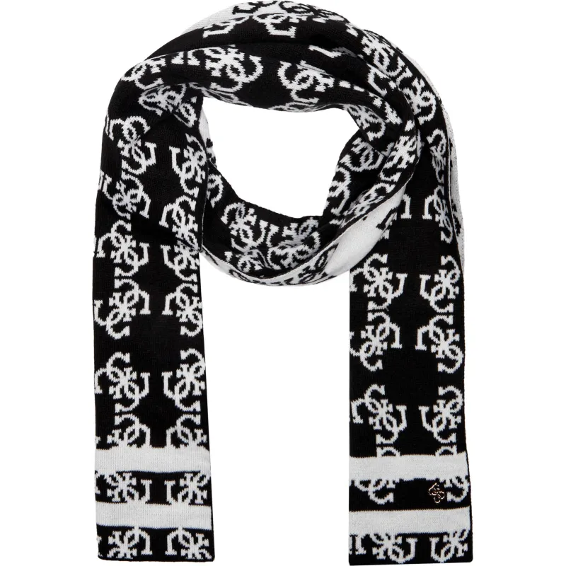 Guess Dwustronny szal + czapka