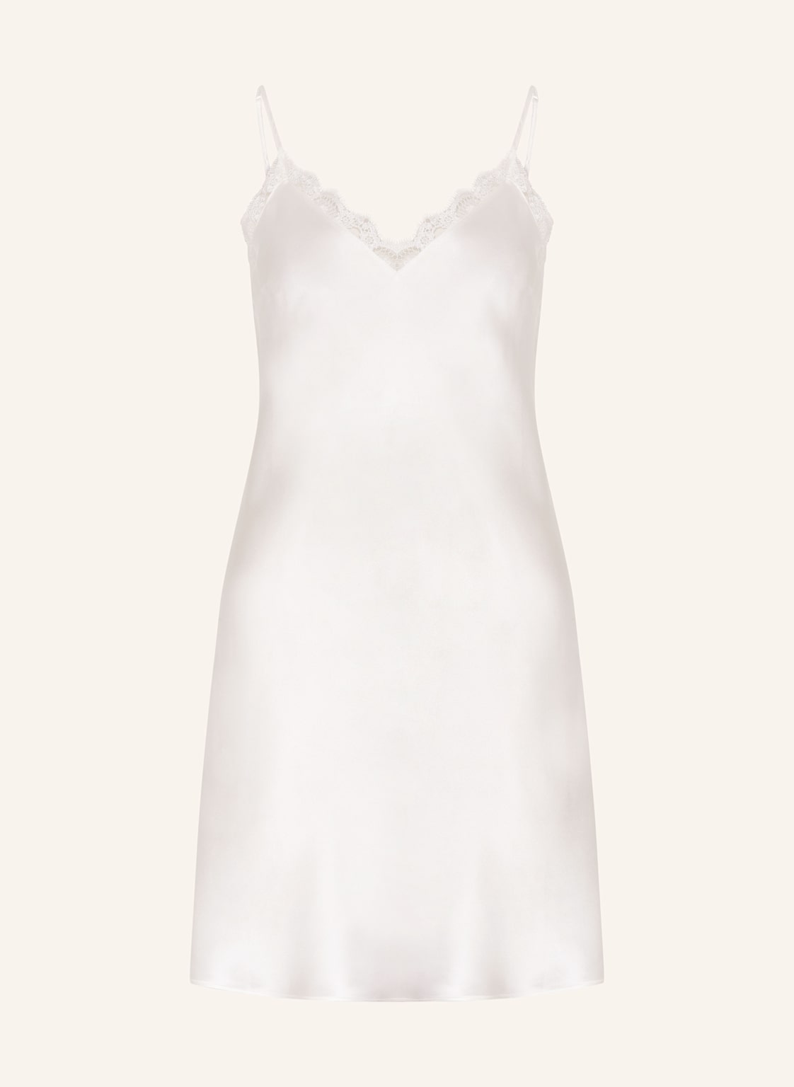Simone Pérèle Negliż Love Me Z Jedwabiu beige