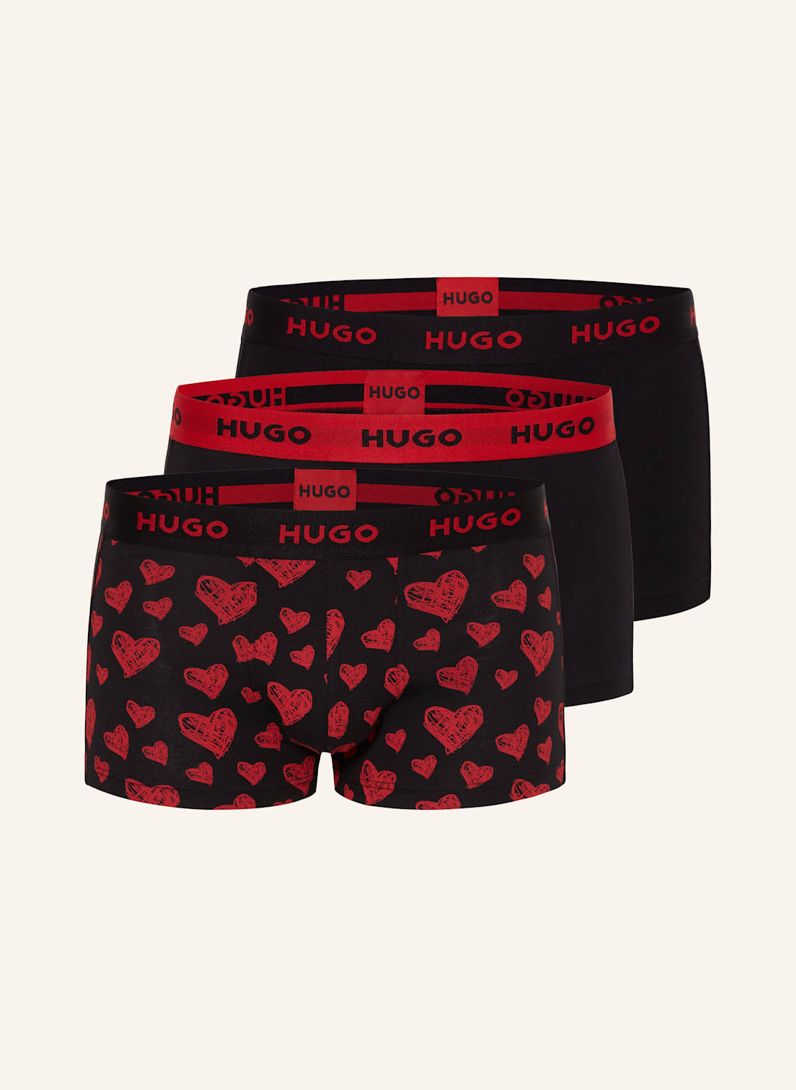 Hugo Bokserki, 3 Szt. schwarz
