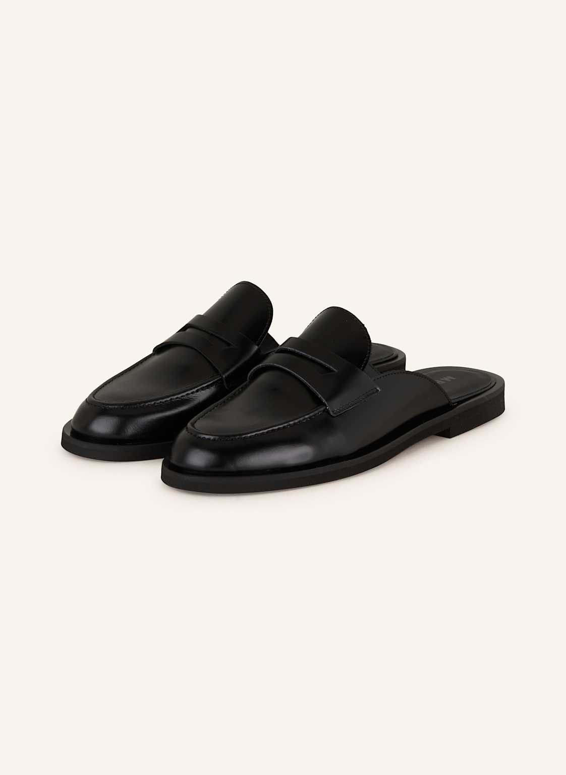 Mrs & Hugs Klapki Typu Mules schwarz