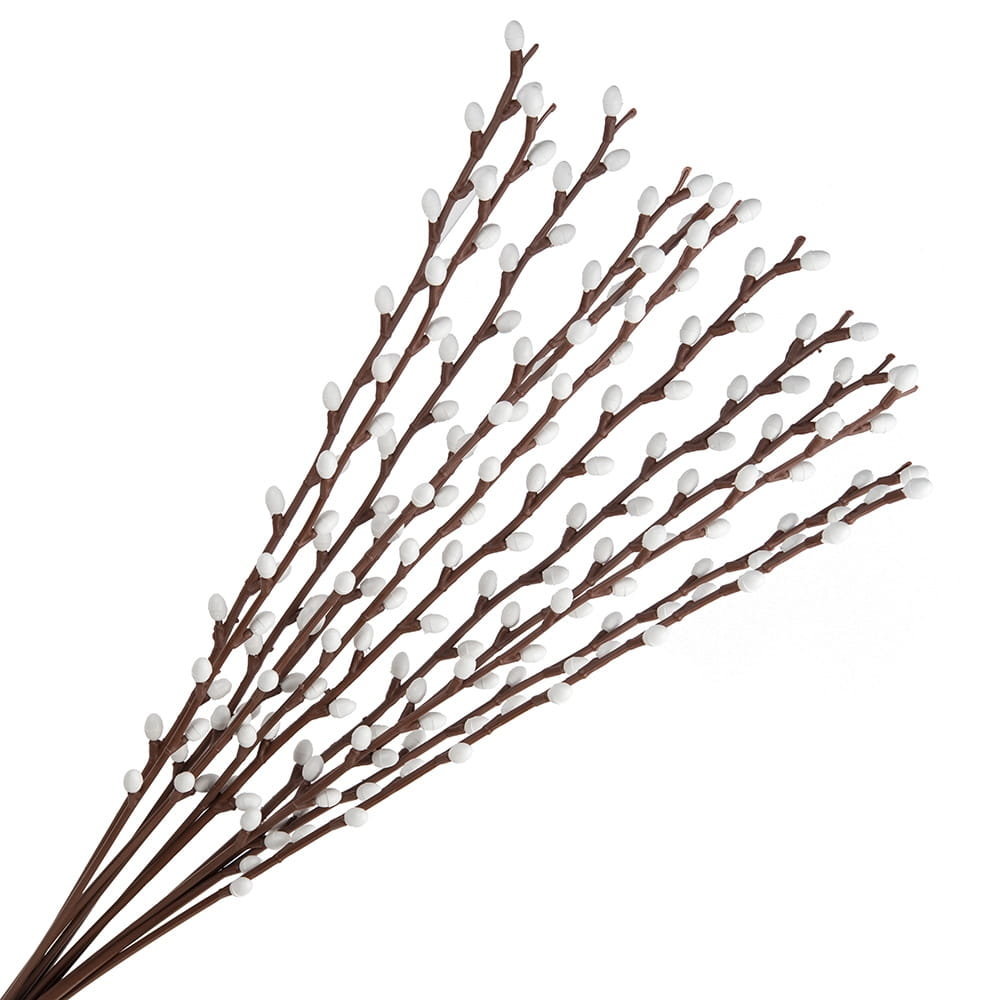 [w0336] Bazie na gałązce 37cm 12szt
