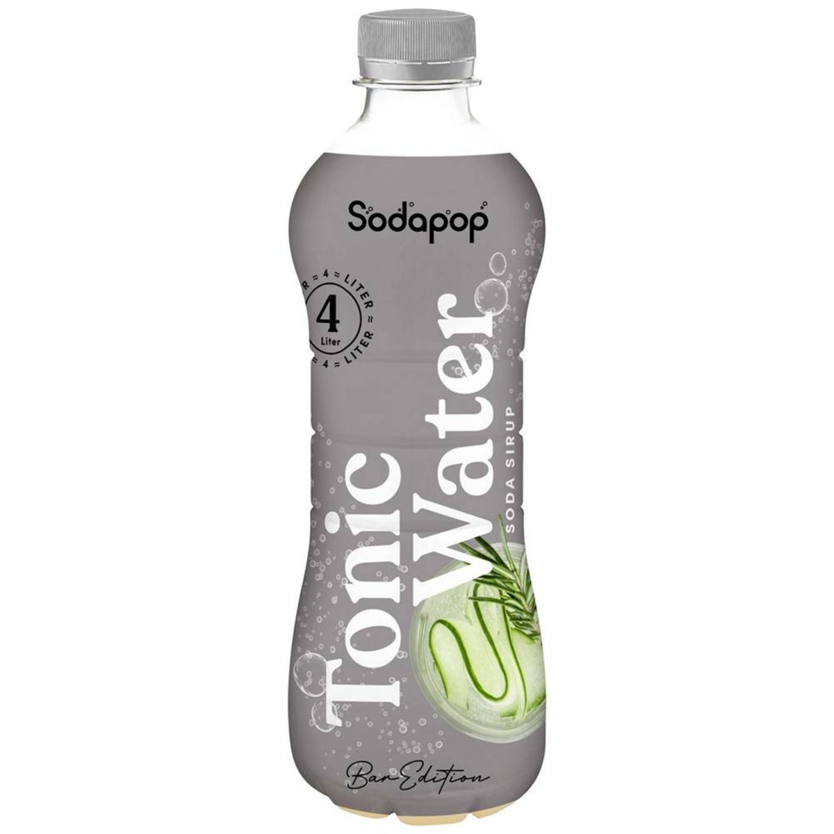 SYROP SODAPOP BAR-EDITION TONIC-WATER 500ML KONCENTRAT DO SATURATORA WODY