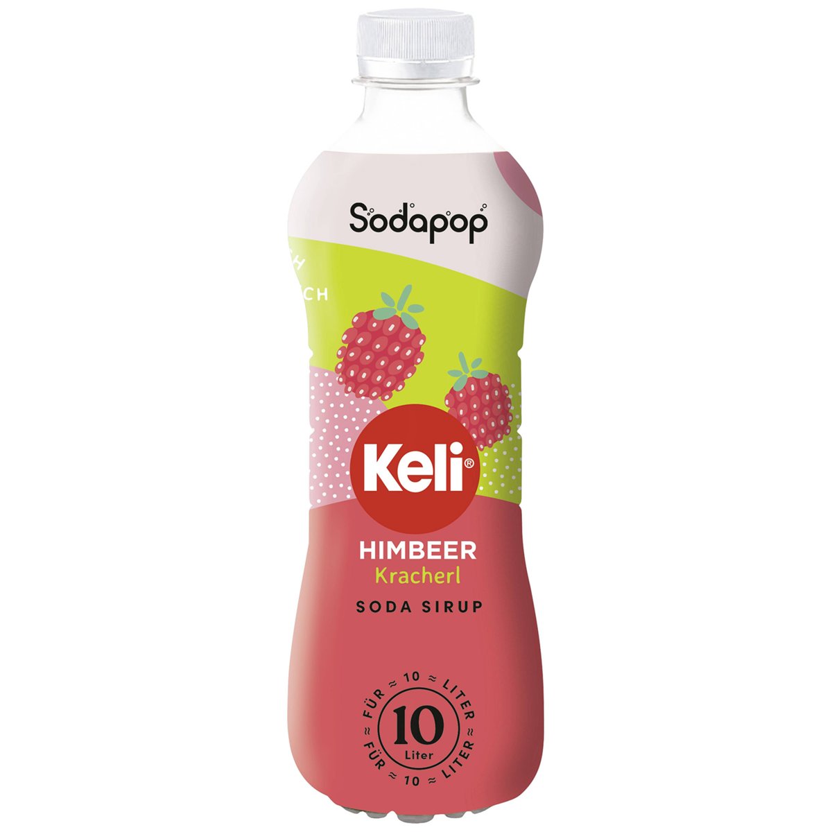 SYROP SODAPOP SODA KELI TRUSKAWKA 500ML KONCENTRAT DO SATURATORA WODY