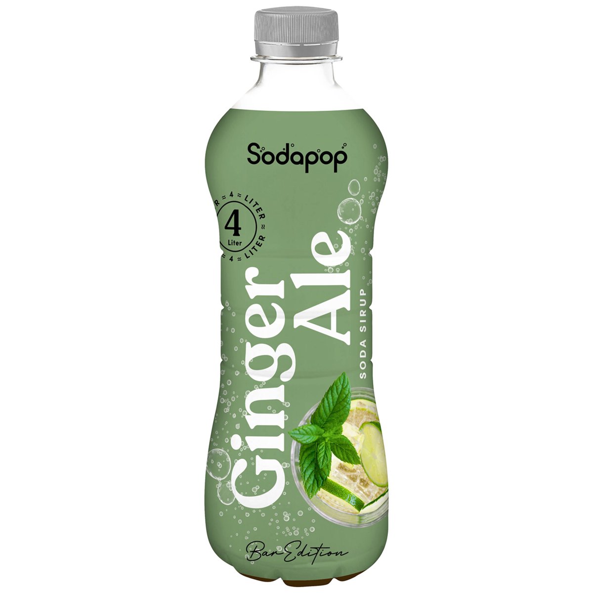 SYROP SODAPOP BAR-EDITION GINGER IMBIROWY 500ML KONCENTRAT DO SATURATORA