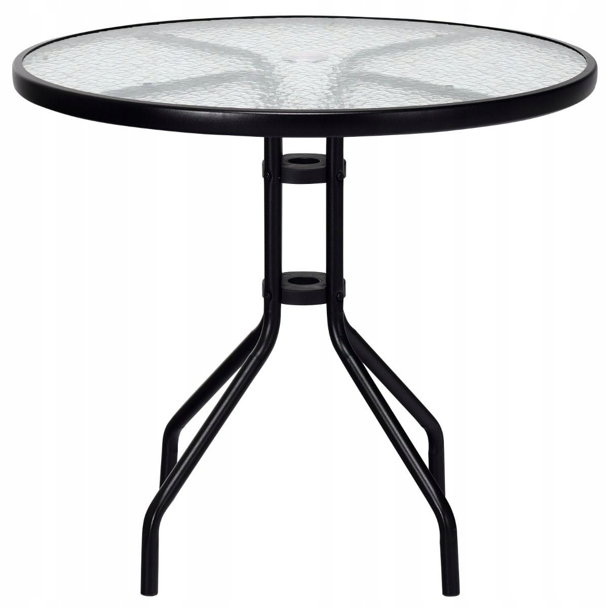 Stół Costway Metal Okrągły 70 X 70 X 71 Cm