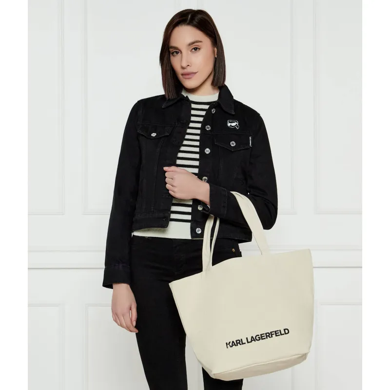 Karl Lagerfeld Dwustronna shopperka K/QUOTE