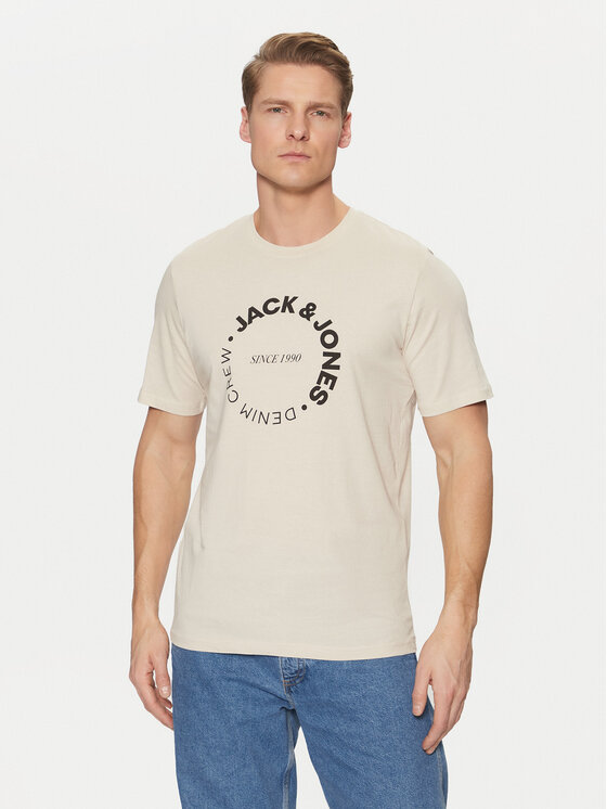 Jack&Jones Komplet 5 t-shirtów Simon 12276424 Kolorowy Standard Fit