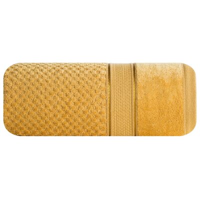 Ręcznik Jessi (10) Musztardowy 90 x 150 cm
