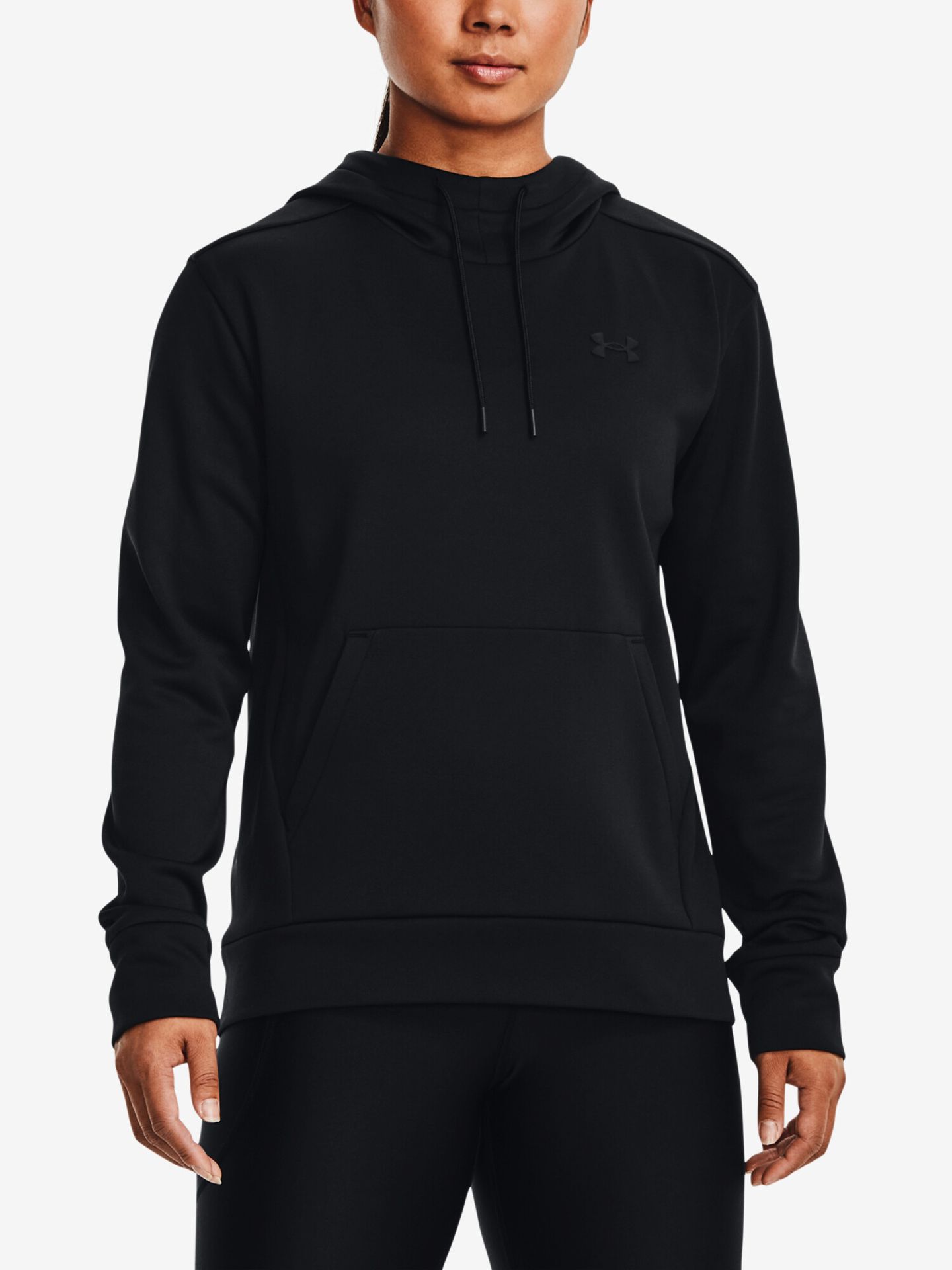 Bluza damska Under Armour Fleece LC Hoodie-BLK S