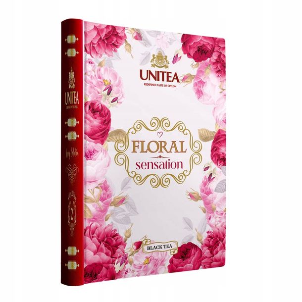 Unitea Tea Books Floral Sensation puszka 100g herbata liściasta