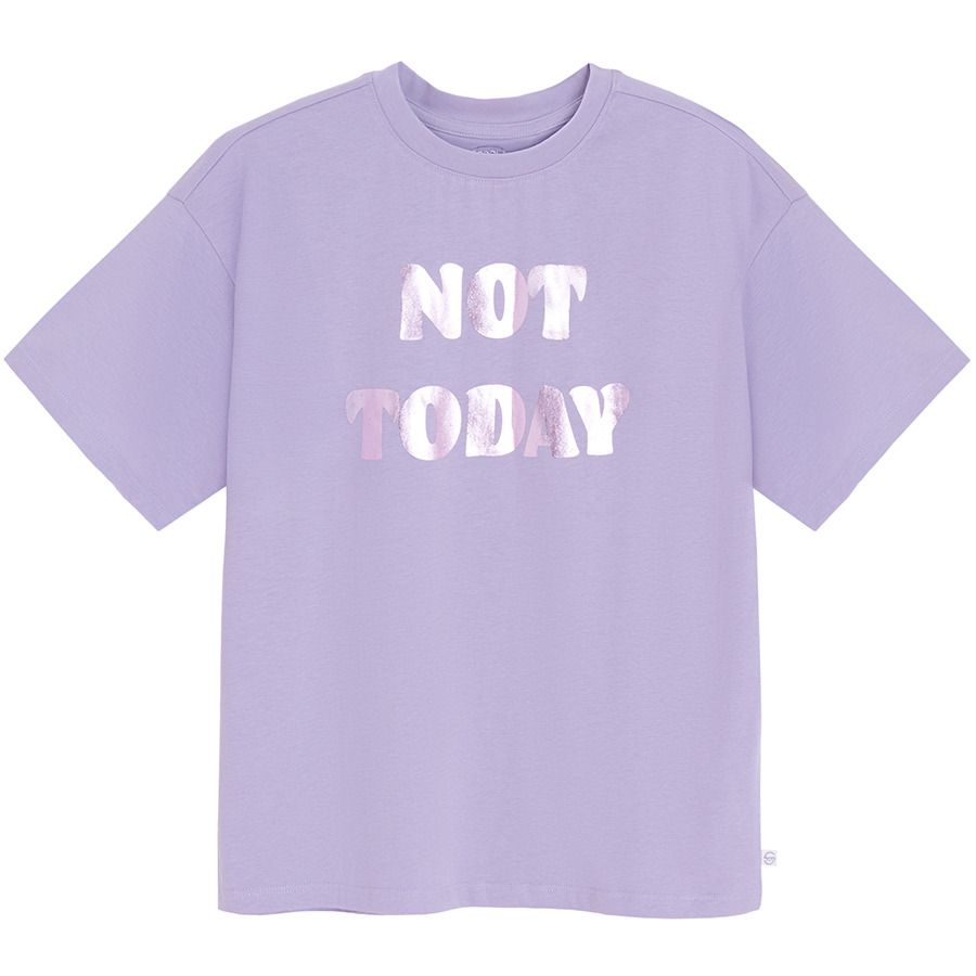 Cool Club, T-shirt dziewczęcy, fioletowy