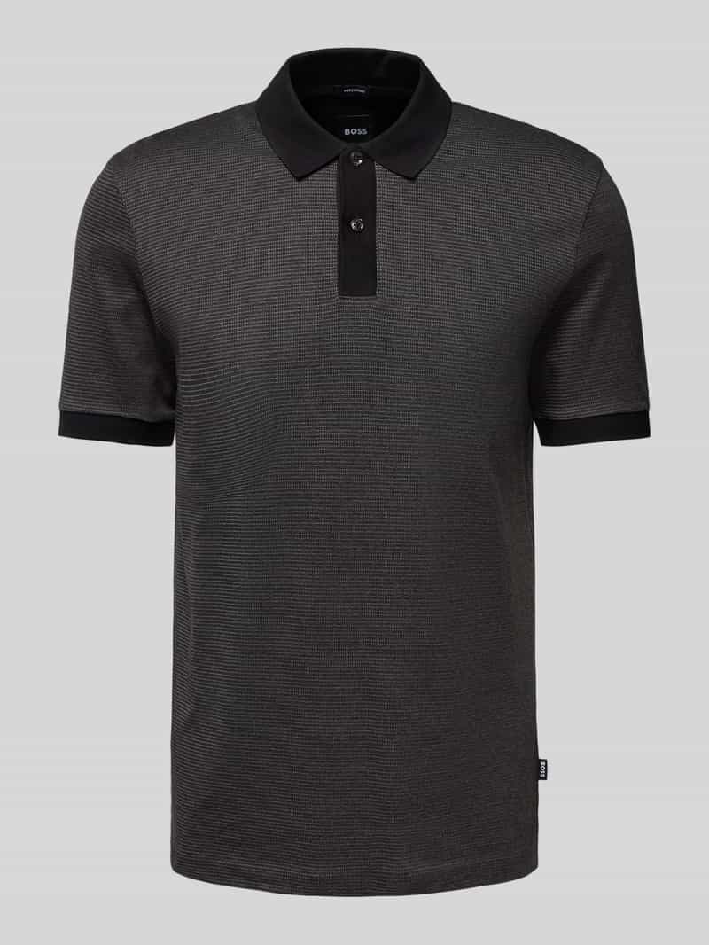 Koszulka polo o kroju regular fit z detalem z logo model ‘Parlay’